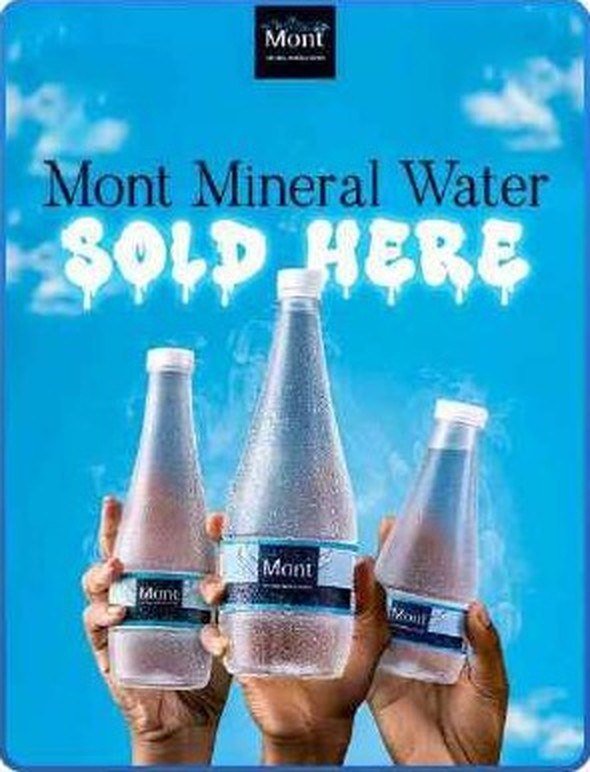 Mont Mineral Water advert